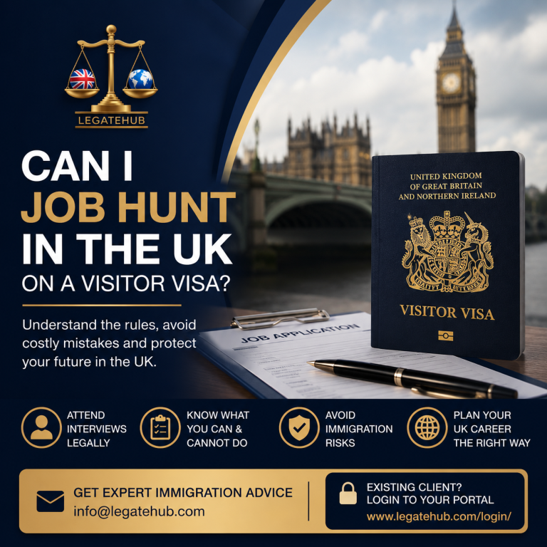 Can I Job Hunt in the UK on a Visitor Visa?