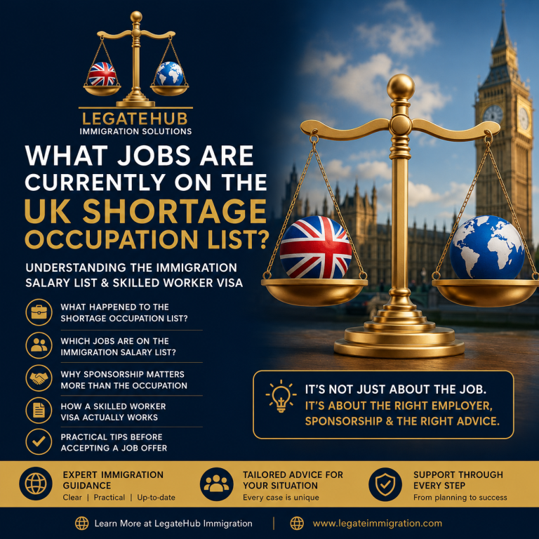 What Jobs Are Currently on the UK Shortage Occupation List?