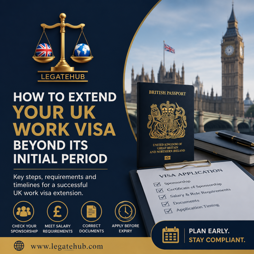 How to Extend Your UK Work Visa Beyond Its Initial Period