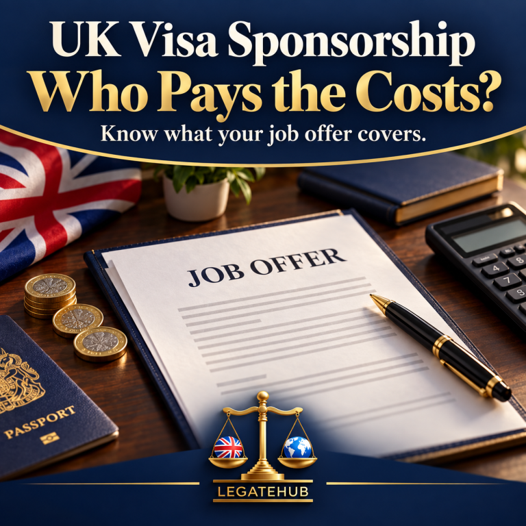 UK Job Offer With Visa Sponsorship: Who Actually Pays the Costs?